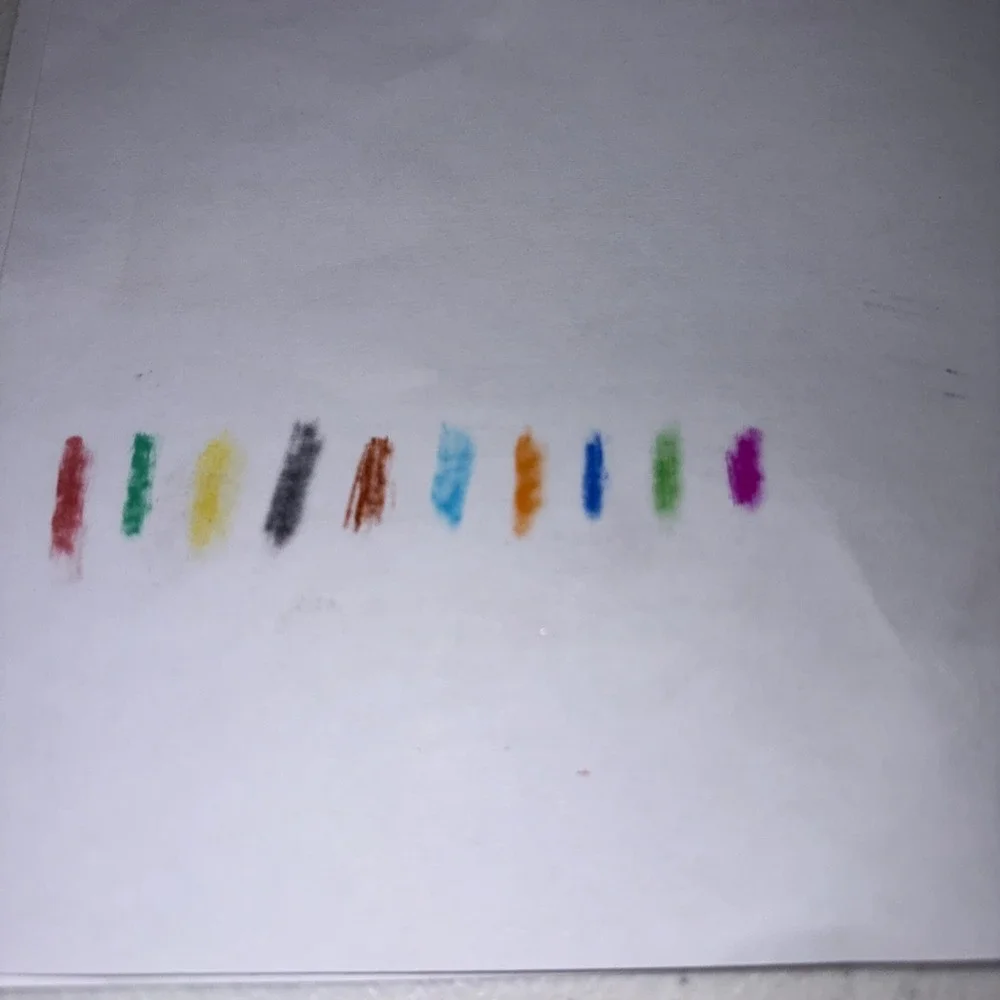 Vintage Chemolene Watercolor 10 Wedge Tip Marking Set USA – Model TWBJS10